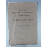 Sir David Muirhead Bone (1876-1953) Set of six original lithographs “On The Clyde, 1917-18”