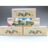 Four Corgi Billy Smart's Circus diecast model vehicles comprising Scammell Highwayman & Trailers