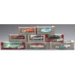 Eight Vitesse diecast model cars, all in original display boxes.