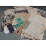 WWII British Army collection of official papers, photographs etc relating to the Royal Armoured