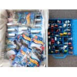 One-hundred-and-twenty-eight Hotwheels diecast model vehicles all in original boxes together with