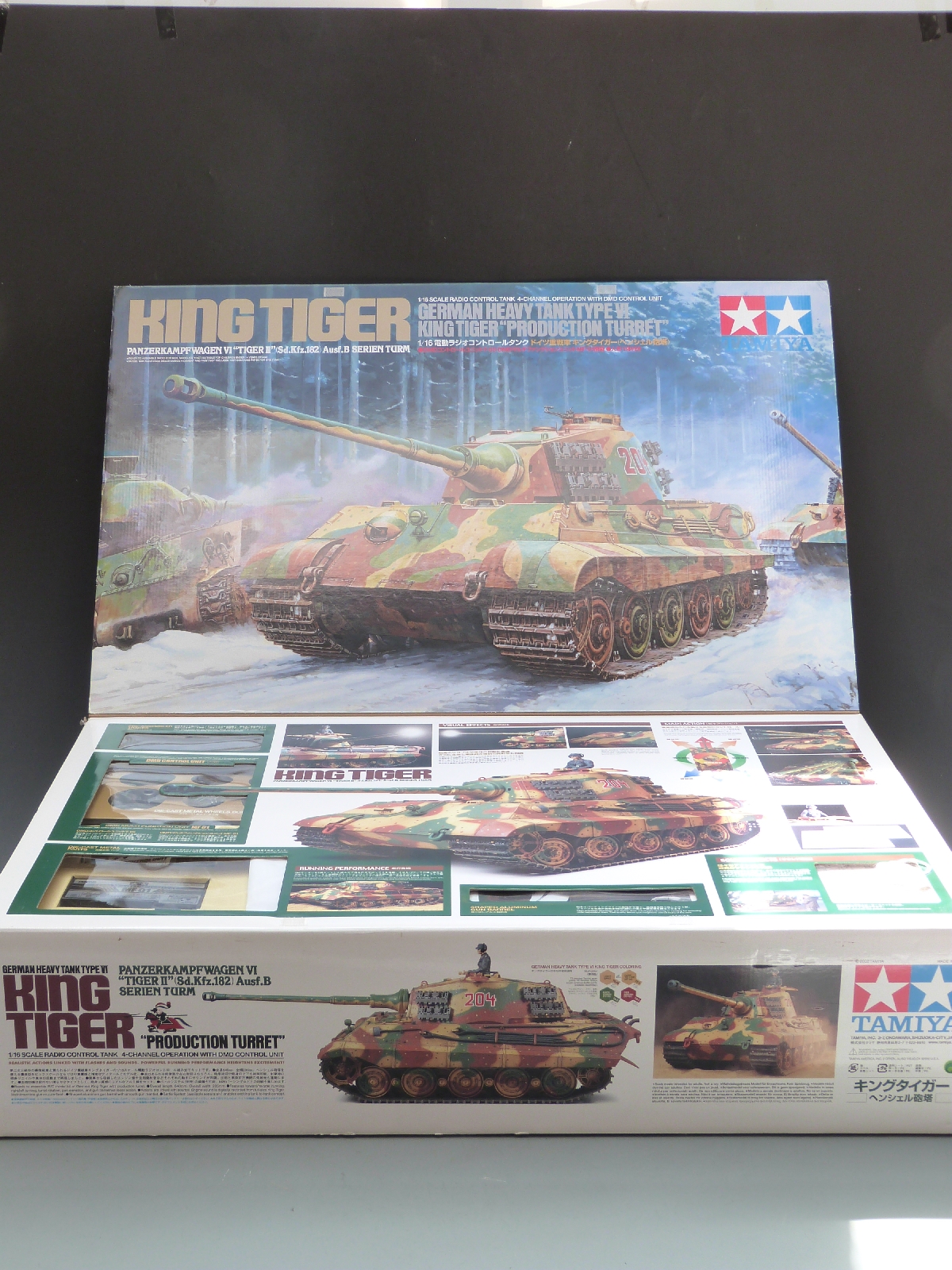 Corgi King Tiger – Char Lourd Allemand, Maquette Ancienne, Bon état