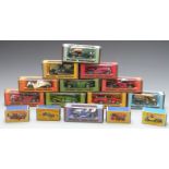 Fifteen Matchbox Models of Yesteryear diecast model vehicles, all in original boxes