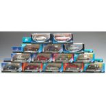 Fourteen Solido 1:43 scale diecast model vehicles including Age D'Or, ToDay, Yesterday, Sixties etc,