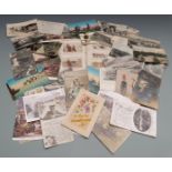 WWI photo album and postcards mainly North Africa, Palestine, Royal Horse Artillery, Rolls Royce