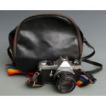 Pentax ME super SLR camera with 1:1.7 50mm lens