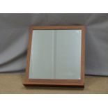 G plan style table top mirror W71 x H80