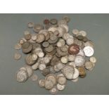 Approximately 1004g of mixed silver coinage