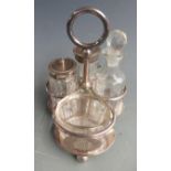RAF Mappin & Webb cruet with ministry marks to base and RAF crest to front, height 15cm