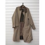 Barbour 'Cobham' men's full length coat, size large