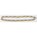 A 9ct gold bracelet, 2.2g