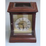 Winterhalder Hofmeier and Schwarzenbach early 20thC mantel/ bracket clock, with maker's trademark