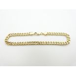 A 9ct gold bracelet, 4.2g