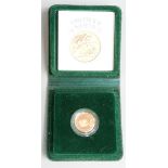 1980 Elizabeth II proof gold full sovereign