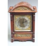 Winterhalder Hofmeier and Schwarzenbach early 20thC mantel/ bracket clock with maker's trademark