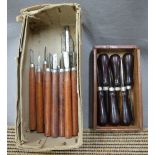 Wood carving chisels