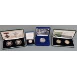 2006 Royal Mint silver proof cased coins comprising Brunel £2 two coin set, Victoria Cross fifty