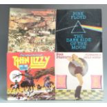Approximately 45 albums mostly 1970s including Blondie, Police and Dark Side of the Moon - Pink