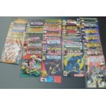 Thirty-eight Marvel comics comprising Red Wolf 7-9, Wolverine 2-10, 67 and 187, Black Panther 1,