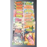 Sixteen DC comics comprising Kong 1, Rima 1, 2, 4 and 5, Bomba The Jungle Boy 2 x2, 3 x2, 4, 5 and