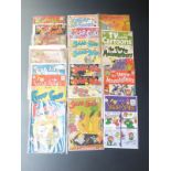 Twenty DC comics comprising Funny Stuff 40 and 45, Sugar and Spike 18, 24, 26, 75-77, 81, 82 x2, 84,