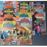 Fifteen DC Comics The New Teen Titans comprising 2, 3, 6, 12, 15, 17, 18, 21, 22, 23, 25, 27, 35, 36