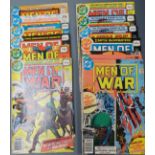 Thirteen DC comics Men of War comprising 2, 3, 5, 11-13, 14 x2, 15-17, 22 and 25.