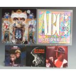 Approximately 40 albums, mostly 1980s including Prince, Michael Jackson, Madonna, ABC etc plus