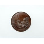 Victorian bronze presentation Cheselden medal awarded to 4th year students in practical surgery at