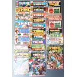 Twenty-five Marvel comics comprising The Thing 9, 12, 13, 15, and 36 x2, Marvel Two-In-One The Thing