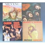 Approximately 70 albums including Neil Young, Bob Dylan, Queen, Fleetwood Mac, The Beatles etc
