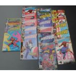 Twenty-three Marvel Comics Daredevil comprising UK 178, 180-184, 25th anniversary 229-233 x2, 234-