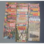 Eighteen DC Comics comprising Star Spangled War 158 x3, 159-162, 164-166, 168, 179, 182, 184, 185,