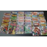 Thirty Marvel Comics The Mighty Thor comprising 282, 290, 301-303, 340, 345348, 351, 352 x2, 355,