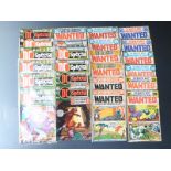 Thirty-four DC comics comprising DC Special 2 x4, 3, 4 x3 and 5 x3, Wanted 1-8 x2, 9 and 14 x2 and