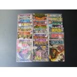 Twenty-one DC comics Unexpected comprising 24, 44, 45, 48, 50, 56, 59, 74, 83, 90, 98, 103, 105,