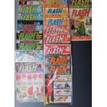 Eighteen DC Comics The Flash comprising Giant 4, 9, 160 x2, 169, 187 x2 and 205 x3, Giant Annual