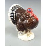 Beswick turkey in brown, H7cm