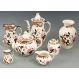 A collection of Mason's 'Mandalay' including teapot, coffee pot etc, tallest 26cm