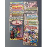 Nineteen Marvel comics comprising The Avengers 204 and 214, Captain America 253-255, 264, 265 and