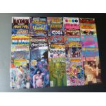 Thirty-five DC comics including Secret Origins, Blackmask, Yeah!, Adam Strange etc.