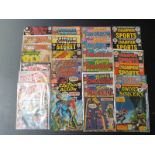 DC comics comprising Hot Wheels 1, 3 and 6, The Adventures of Rex 17, Captain Action 1 x2, 2, 3