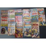 Forty-nine DC comics comprising Bat Lash 2 x3, 3-6, 7 x2 and 76 x4, Trigger Twins 1, Pow-Wow Smith