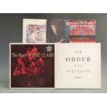 Approximately 40 albums including The Beatles (five black/silver), Bruce Springsteen, New Order, The