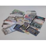 A collection of GB mint definitive packs, prestige stamp books etc, high face value