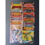 Twelve DC comics Strange Adventures comprising 235 x2, 236, 237, 240 and 244 x2, Vertigo 4 and