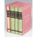 J.R.R. Tolkien The Lord Of The Rings Trilogy published Folio Society 2004 in 3 volumes, with