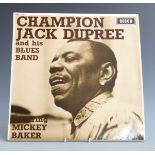 Champion Jack Dupree and His Blues Band (LK 4871), record and cover appear Ex/Ex