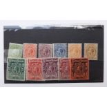 Falkland Islands mint stamps. 1891-1902 1/2d-1s. 1898 2s  6d and 5s. 1904 1/2d-5s. 1912-20 1/2d-£1.