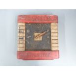 Smiths Craven 'A' advertising wall clock, width 33cm